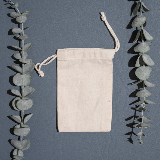 Canvas Cotton Double Drawstring Premium Quality Muslin Bags