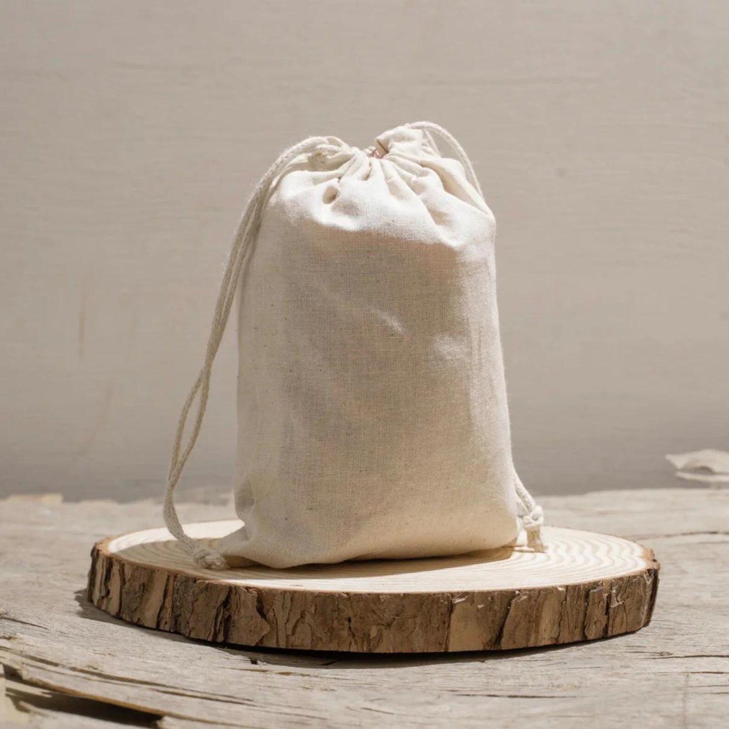 Canvas Cotton Double Drawstring Premium Quality Muslin Bags